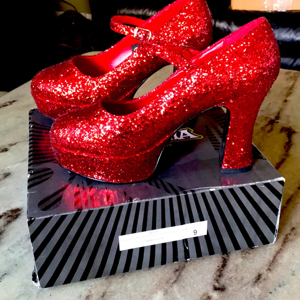 Funtasma Mary Jane Red Heels